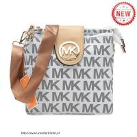 michael kors fulton logo groot grijs crossbody zakken Schoudertassen wgn7b866